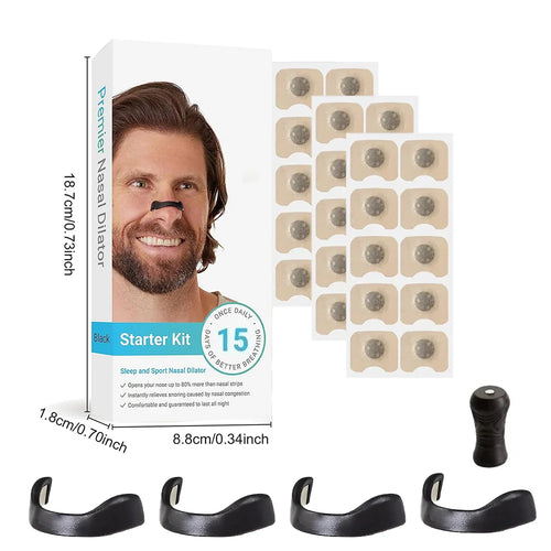 LungKings SilentBreathe™ Magnetic Nose Strips