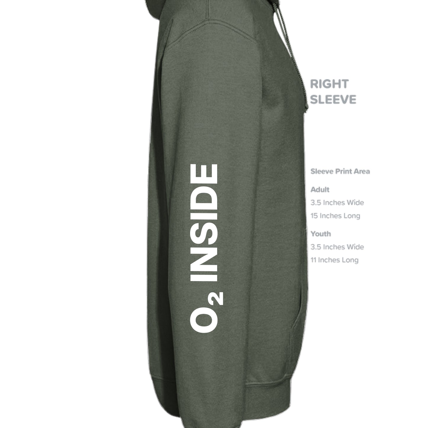 MILITARY GREEN - SLEEVE_RIGHT